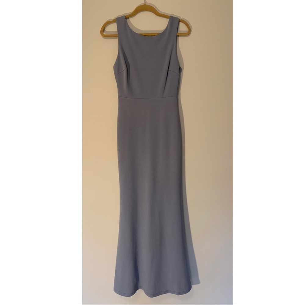 Blue Lulu’s Maxi Wedding Guest Dress